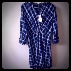 NWT Ambercrombie and Fitch plaid dress